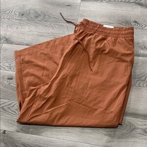 Old‎ Navy Pants High Waisted StretchTech Cropped Wide Leg Quick Dry 4X NWT